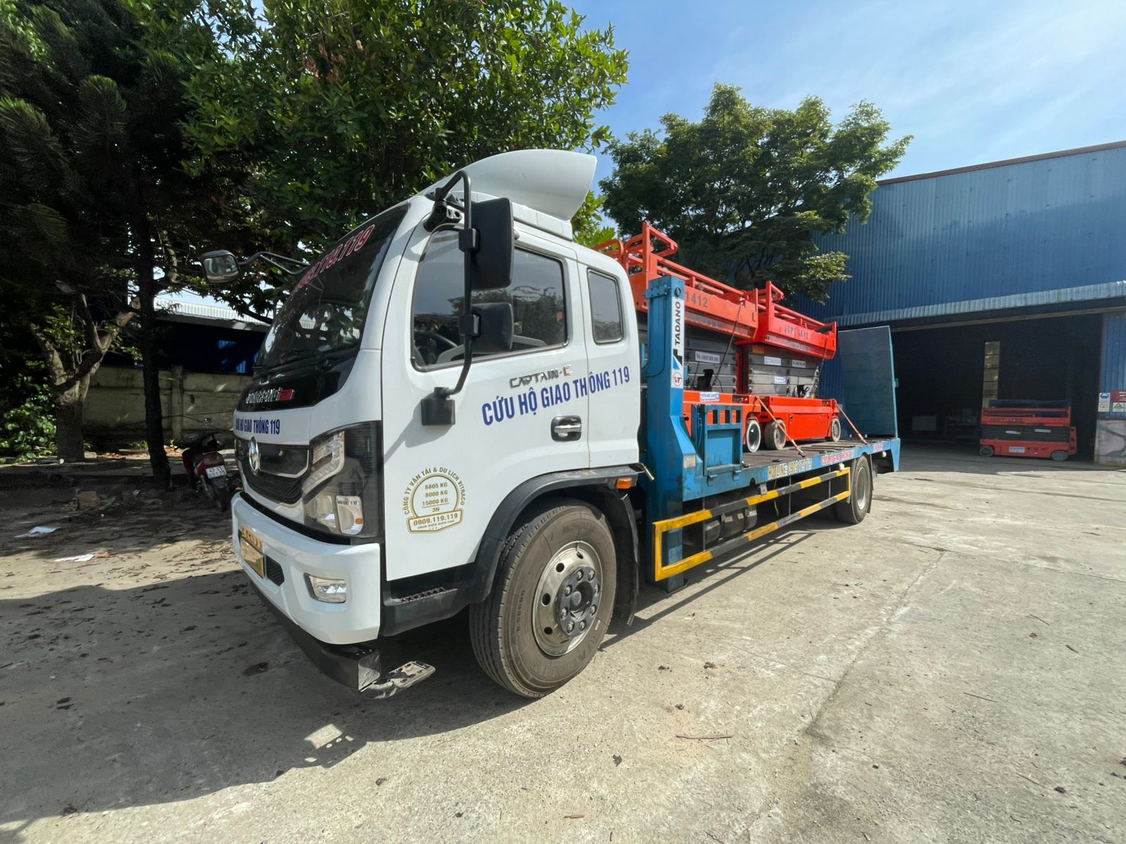 Vận chuyển thiết bị công nghiệp nặng cồng kềnh ở Đà Nẵng