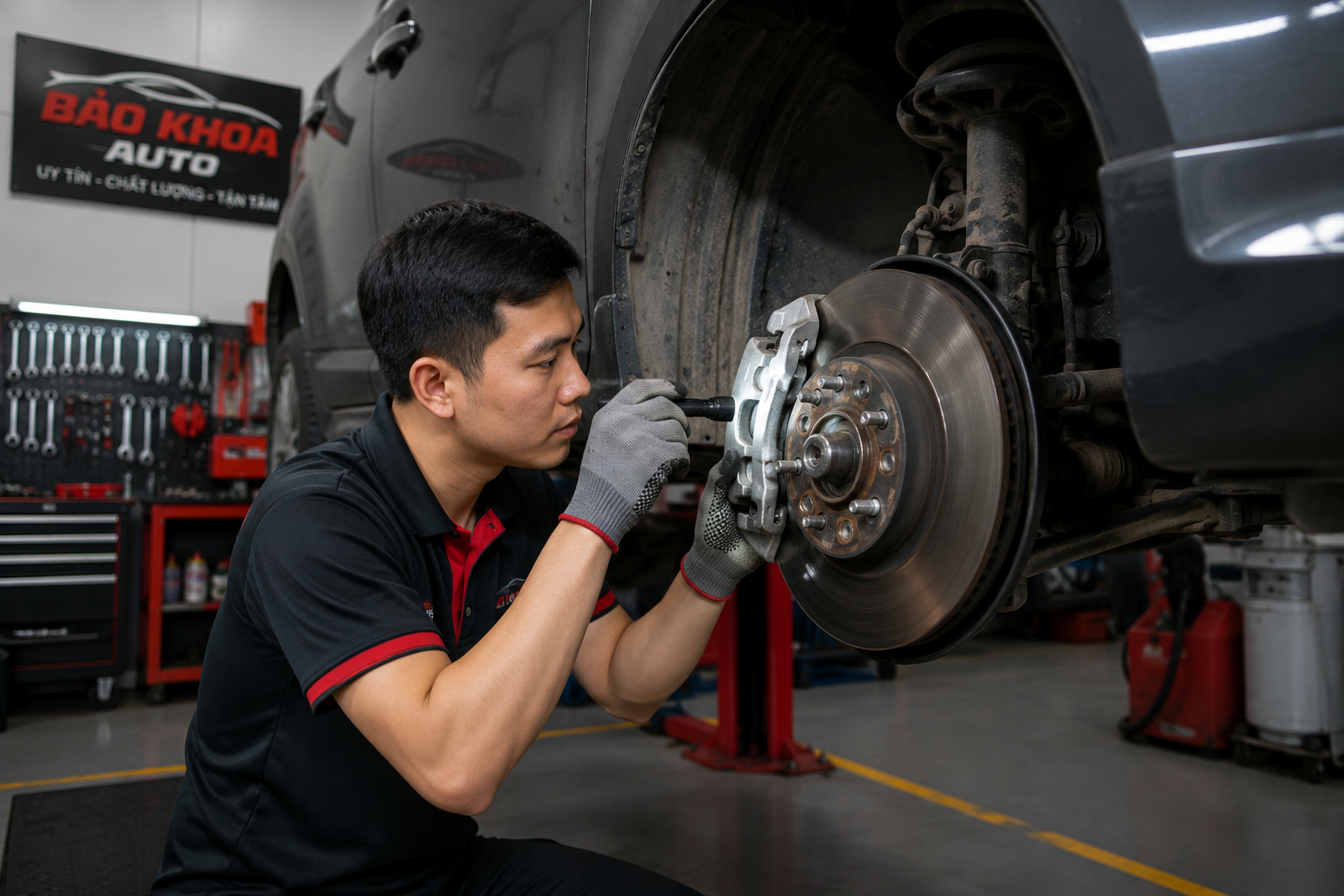 Dấu hiệu hệ thống phanh ô tô cần được bảo dưỡng ngay lập tức